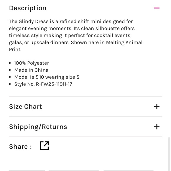 Retrofete glindy dress WORN ONCE - Picture 4 of 5